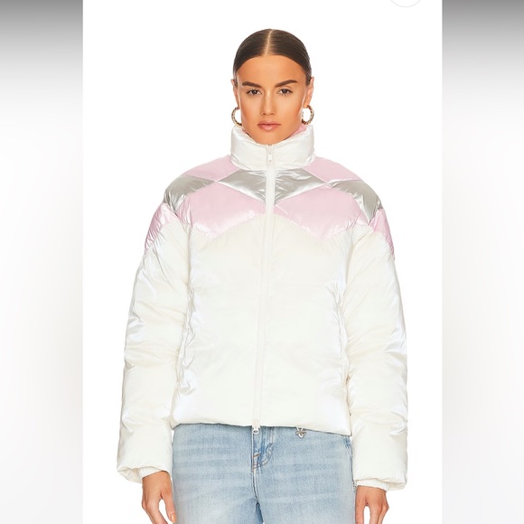 Juno Puffer Jacket in Ivory Pastel
EAVES - Picture 1 of 4